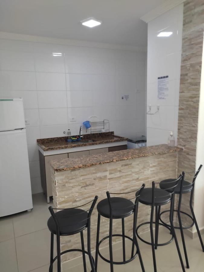 Apartamento Temporada Pe Na Areia Mongaguá المظهر الخارجي الصورة